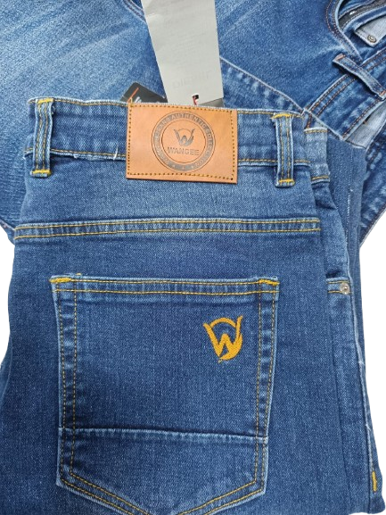 Slim Fit Dark Blue Jeans